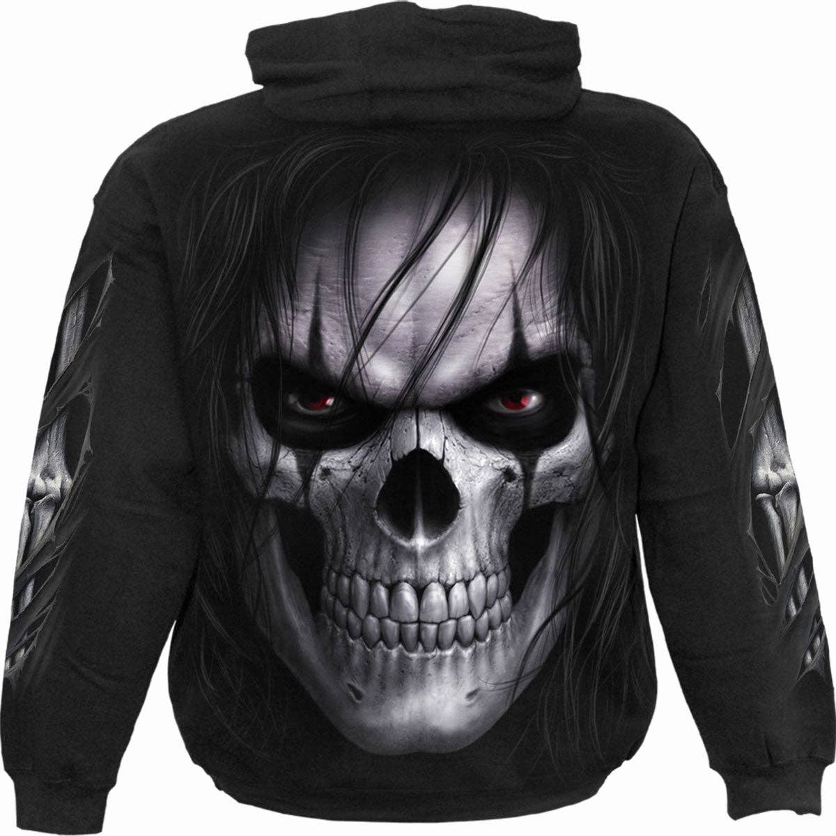 Spiral Hoodie "Night Stalker" Gothic Kapuzenpullover