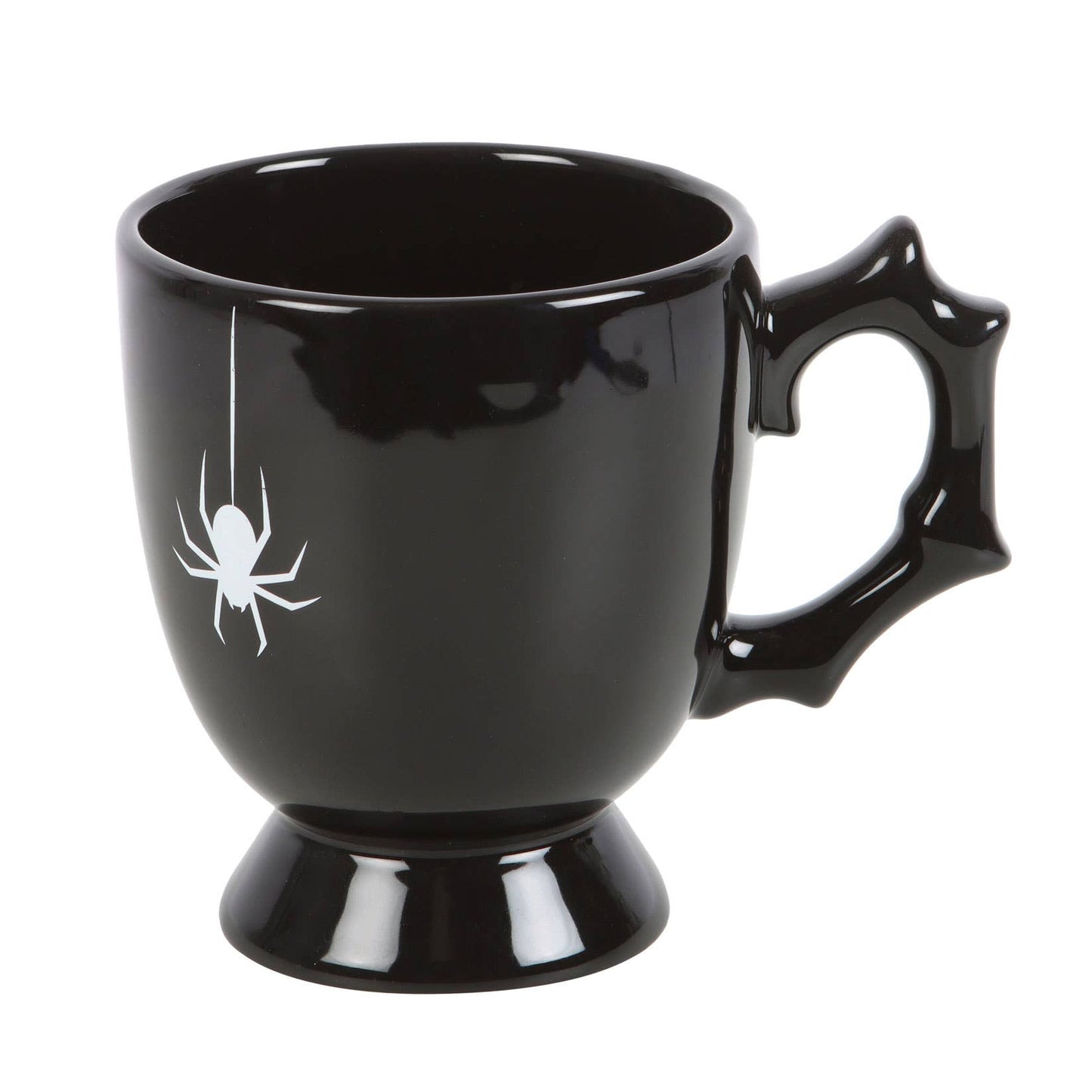 Gothic Halloween Tasse mit schwarzer Spinne 400ml
