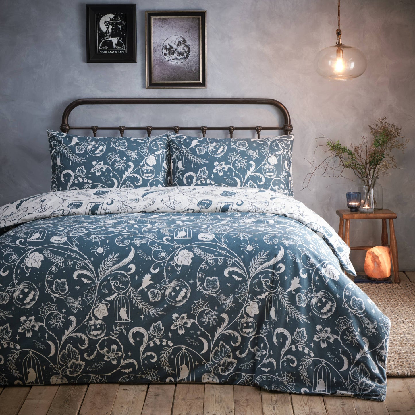Mystisches "Spellbound“  Gothic Bettwäsche-Set 135 x 200 cm