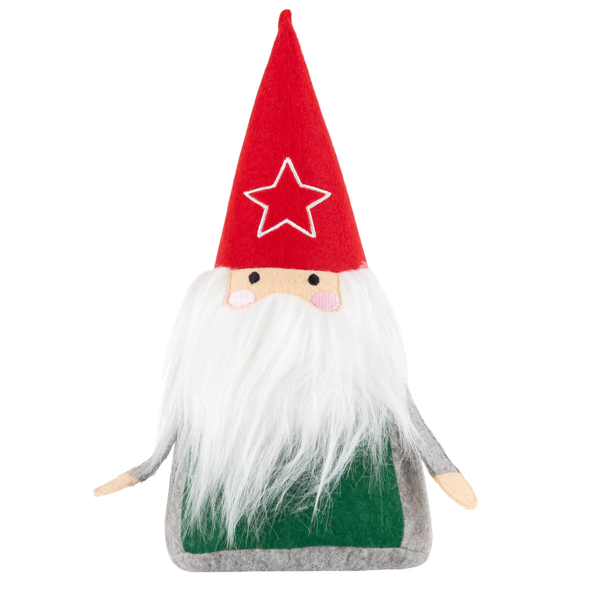 Weihnachtsmann Türstopper in Rot Festliche Wichtel Weihachten 34 cm