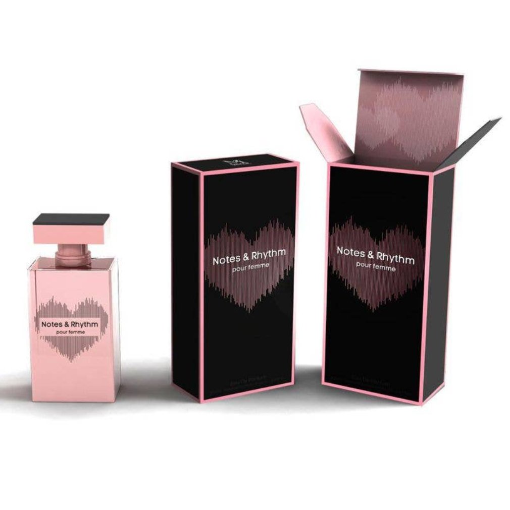 Parfüm mit Herz 100 ml Valentinstaggeschenk Orangenblüte & Moschus