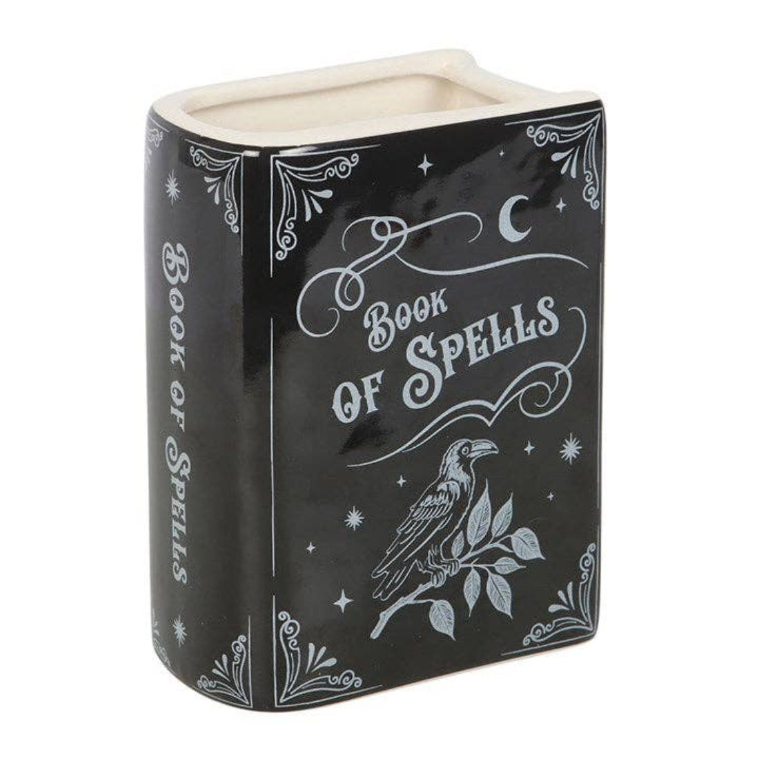 Buch der Zaubersprüche Gothic Vase Raven
