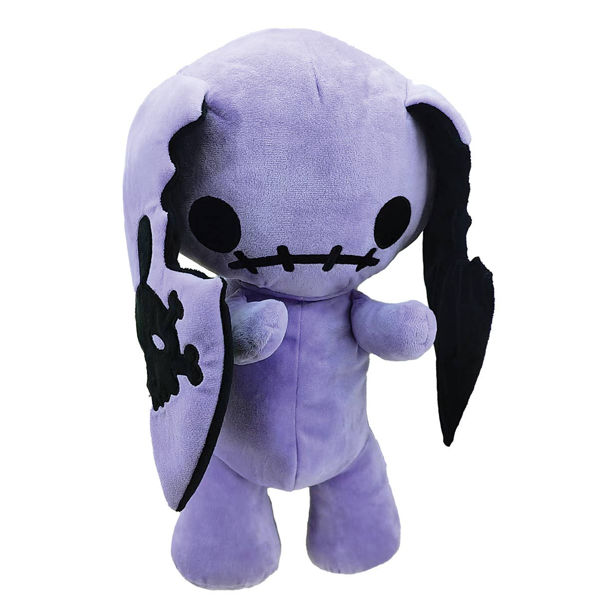 Violetter Plüschrucksack Naughty Bunny