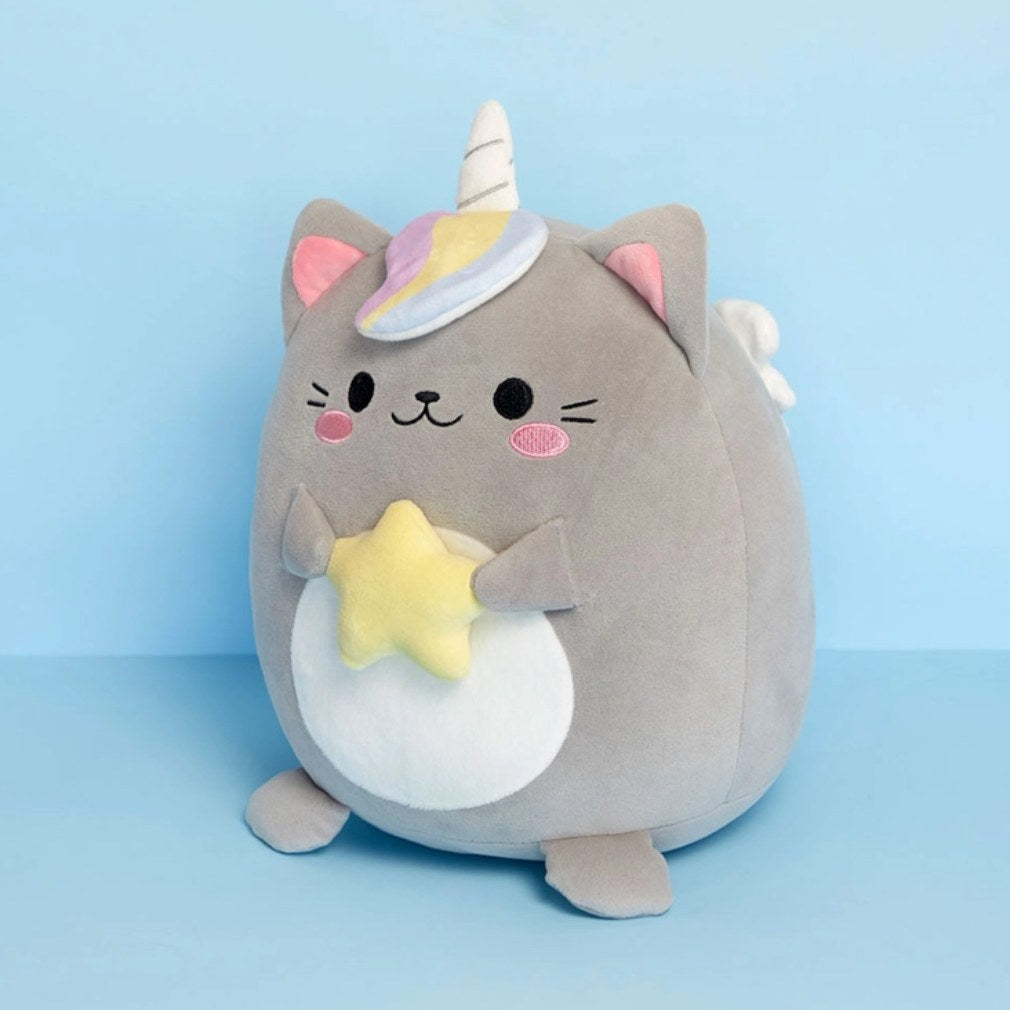 Caticorn Kuscheltier freigestellt Vorderansicht