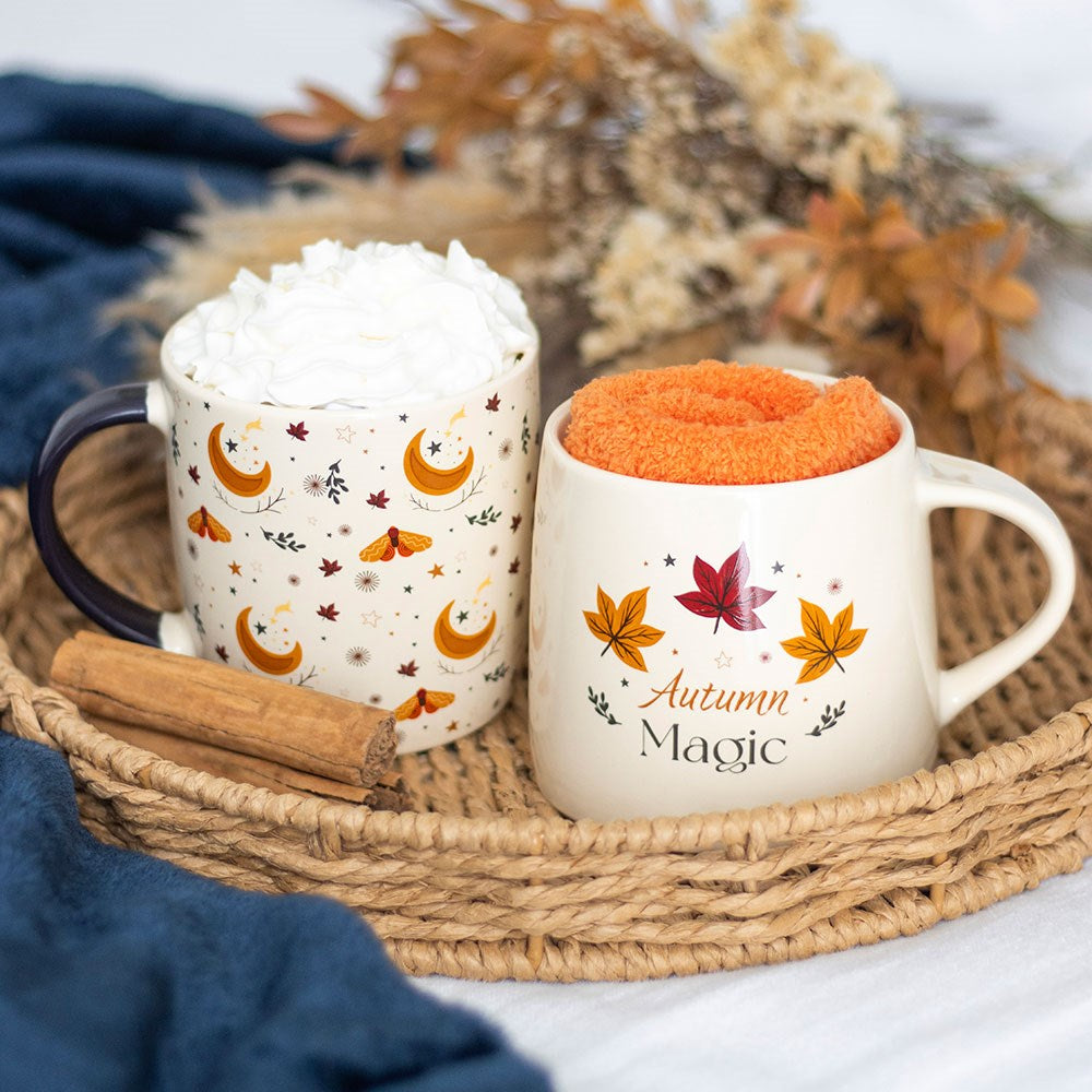 Vintage Herbst Tasse "The Magic is in you"