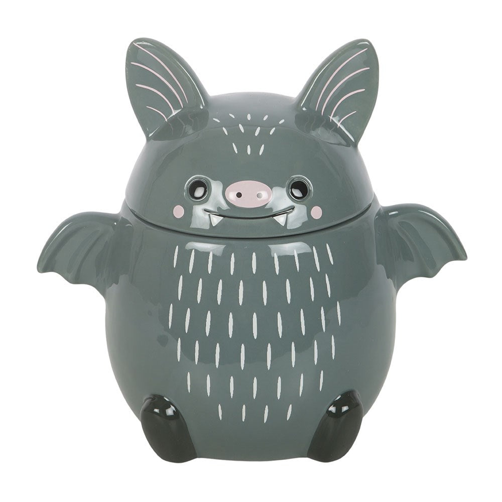 Bat Cookie Jar süße Fledermaus Vorratsdose aus Keramik