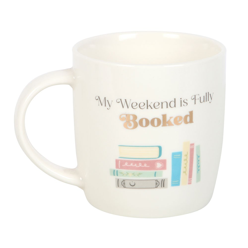 Tasse "My weekend is Filly " Buchfreunde "The Book Club" 350 ml