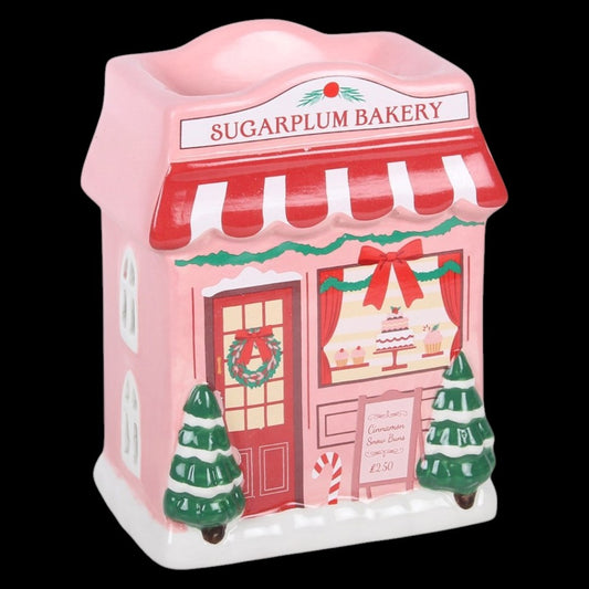 Sugarplum Bakery Keramik Duftlampe Teelichthalter Weihnachten