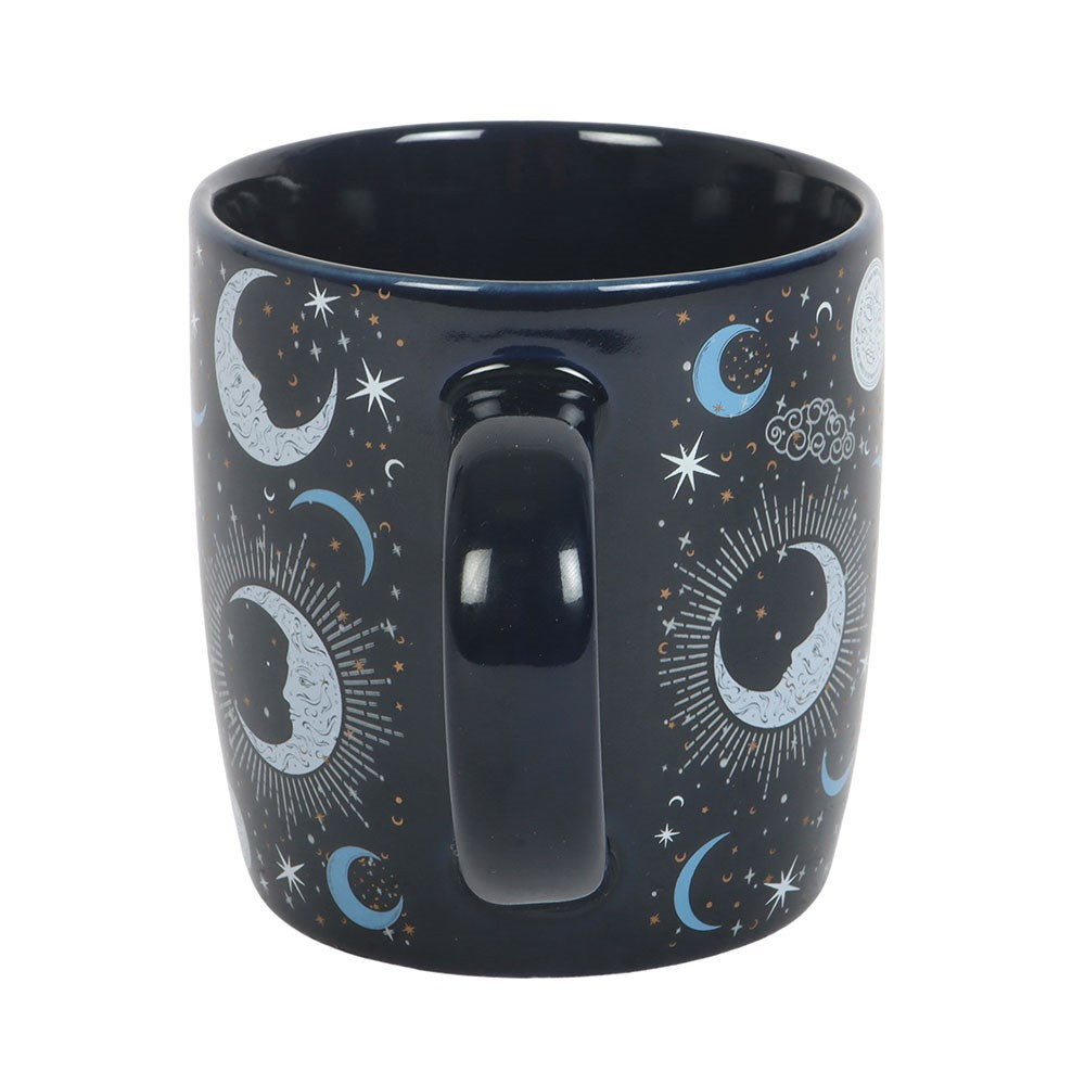 Blue Moon Magic Tasse Kaffeebecher Gothic 500 ml