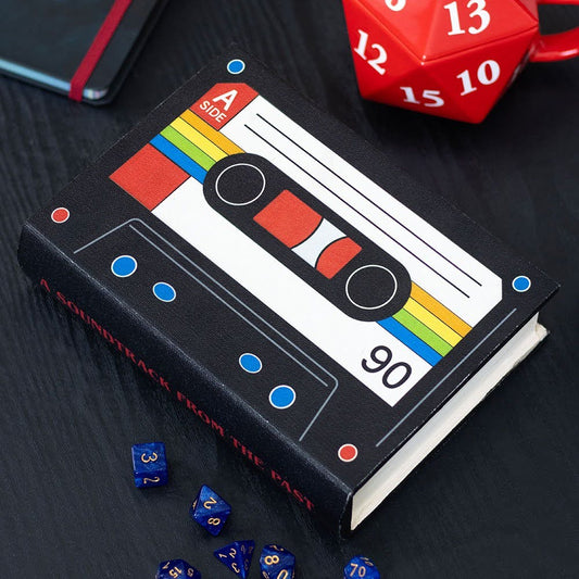 Aufbewahrungsbox in Retro-Kassettenform vintage Deko 80s