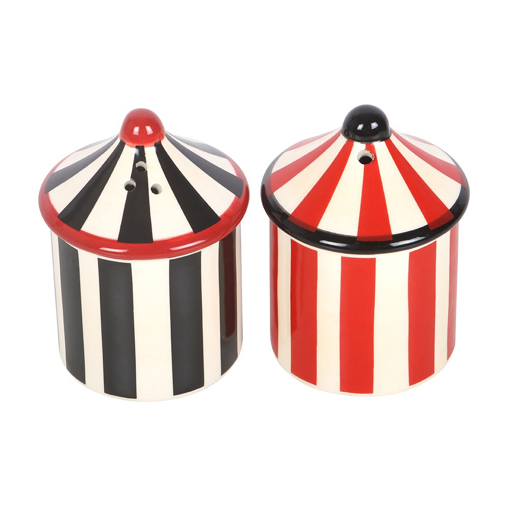 Circus Tent Salt and Pepper Shakers - Gothic Salz und Pfefferstreuer