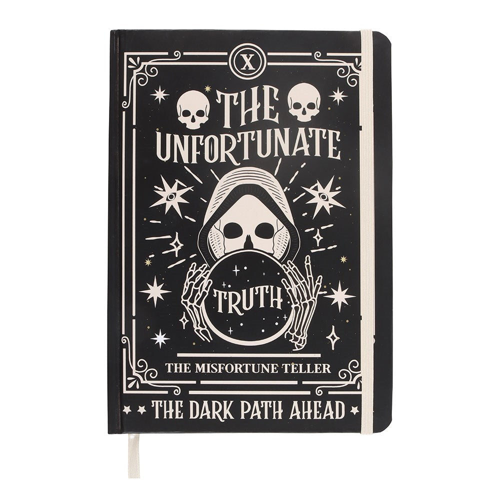 The Misfortune Teller A5 Notebook - Gothic Hardcover Notizbuch