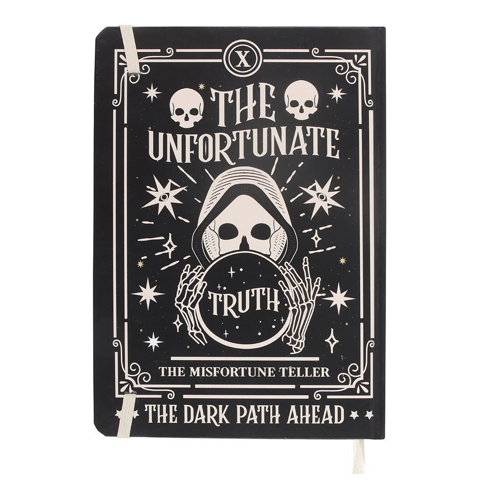 The Misfortune Teller A5 Notebook - Gothic Hardcover Notizbuch