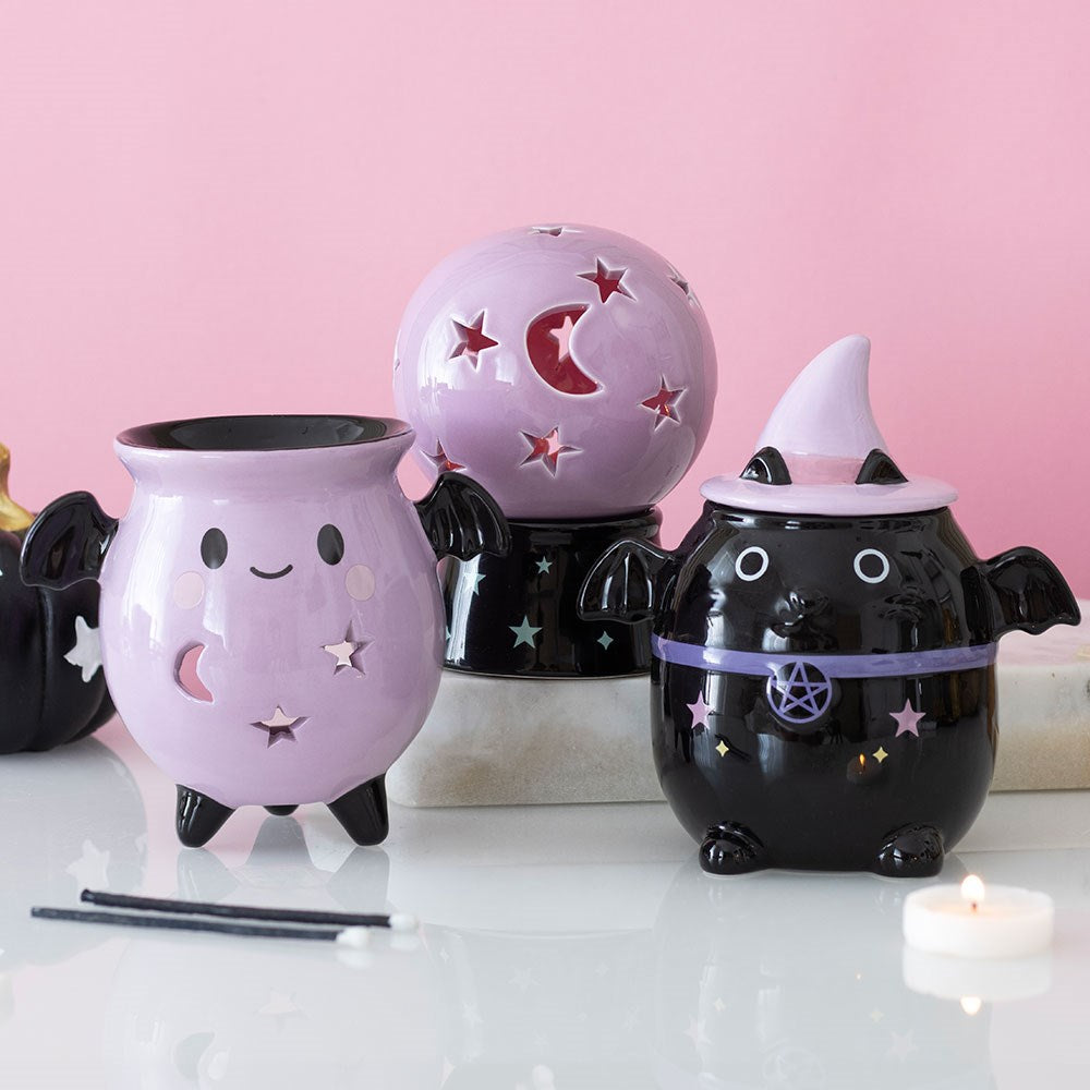 Kristallkugel Duftlampe rosa – Lifestyle mit Kerzen und Produktfamilie