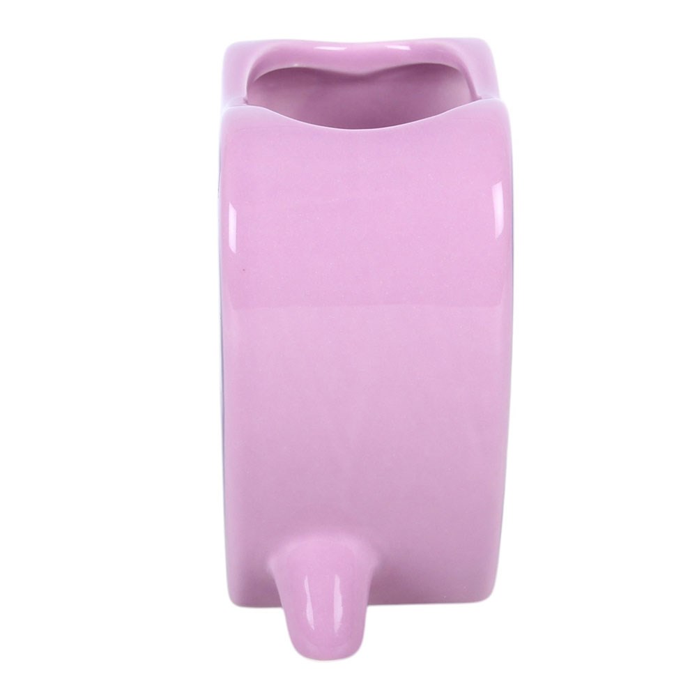 Ouija Planchette Vase violett – Rückseite