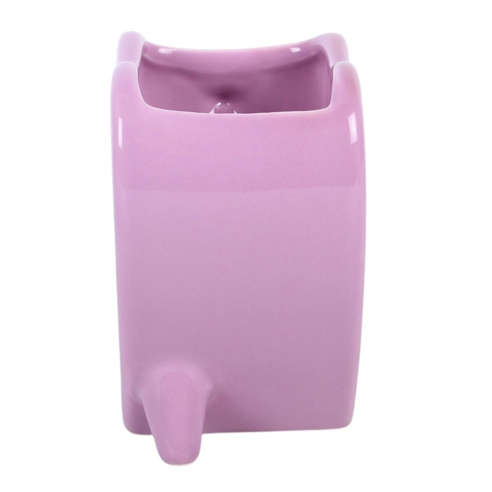 Ouija Planchette Tasse violett – Rückseite ohne Deckel