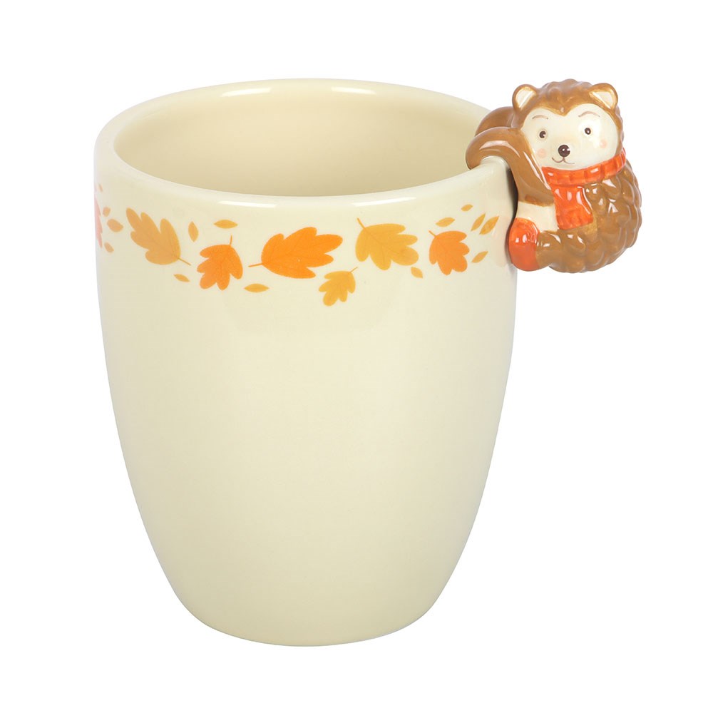 Süßer herbstlicher Igel Pflanzentopf Übertopf vintage