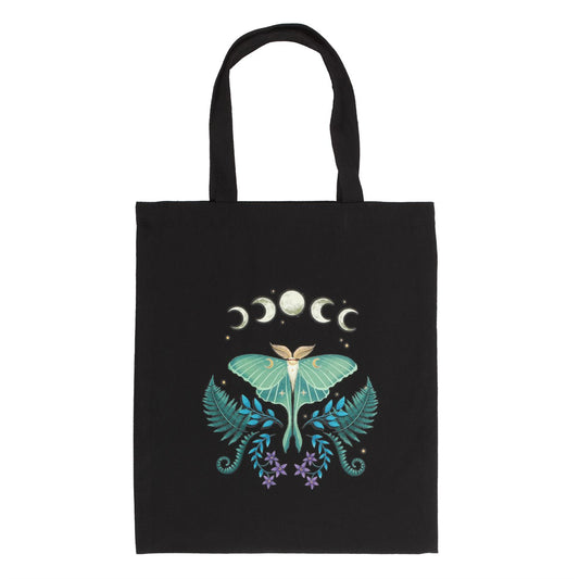 Gothic Stofftasche Luna Moth