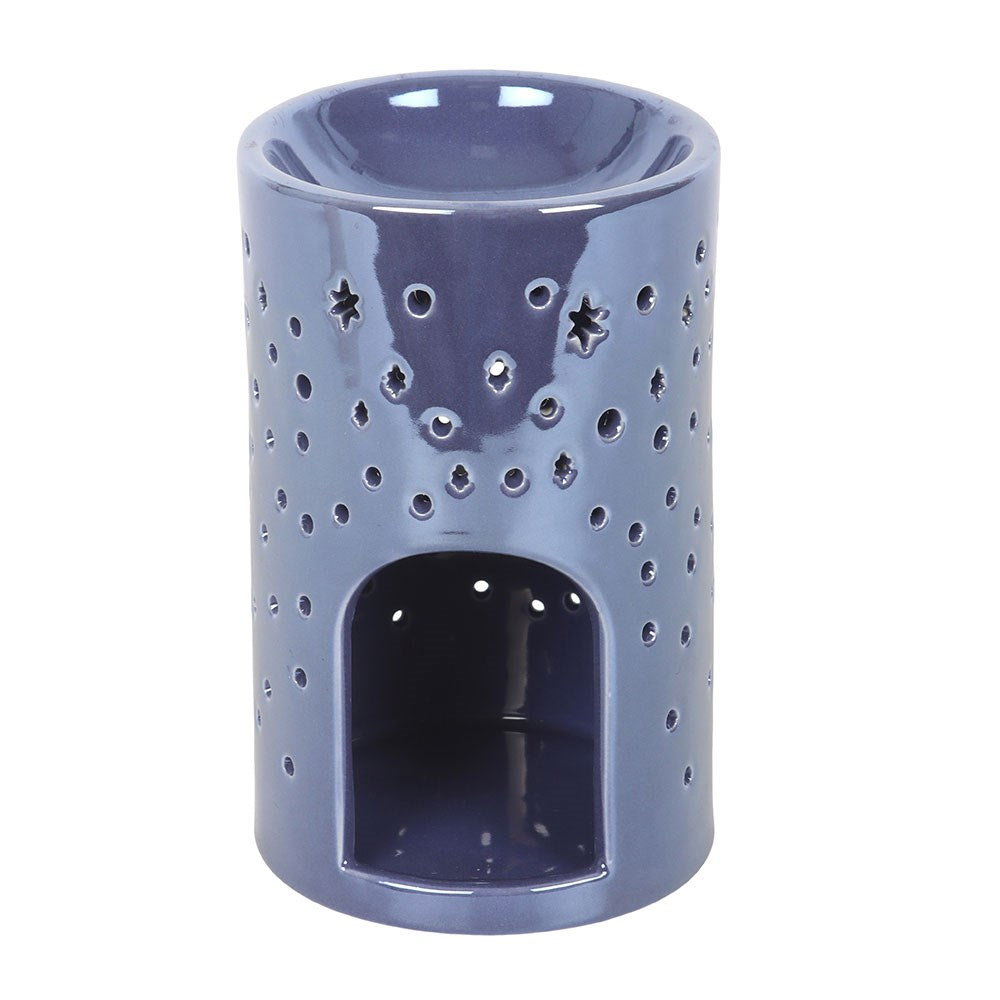 Iridescent Moon Duftlampe - Keramik Aromalampe Lila