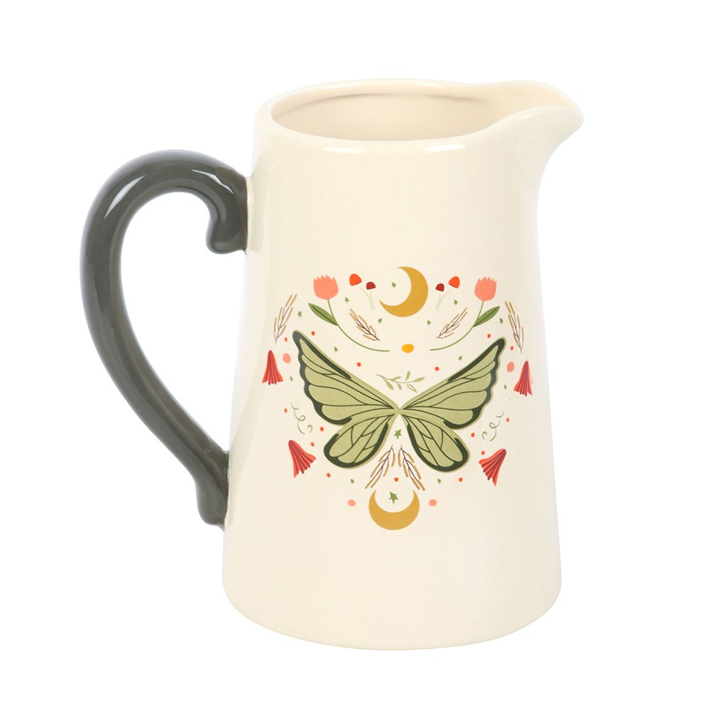 Fairy Folklore Ceramic Jug – Frontansicht links
