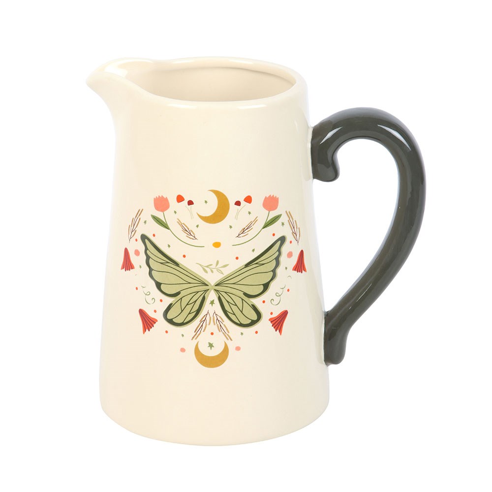 Fairy Folklore Ceramic Jug – Frontansicht rechts