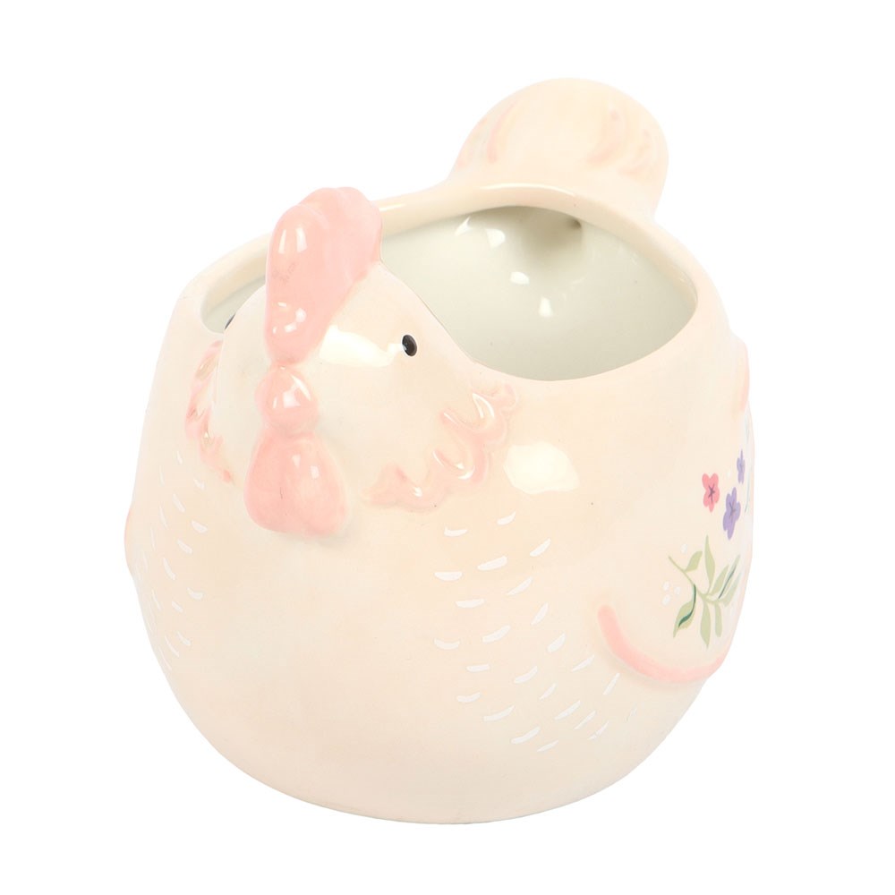 Süße Landhaus Osterdeko Tasse Becher Henne 3D Ostern 250 ml