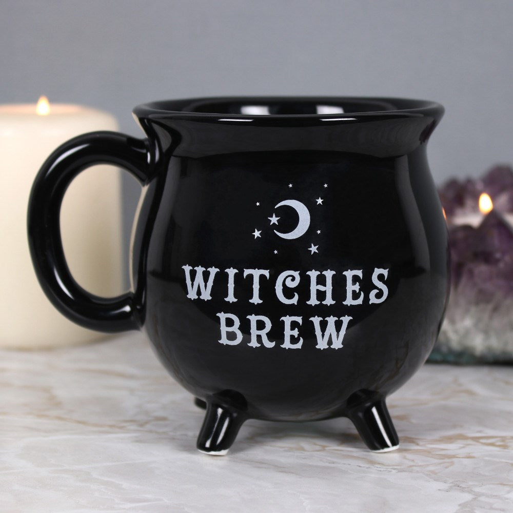Gothic Hexen Tasse Becher Kesselbecher "Witches Brew"