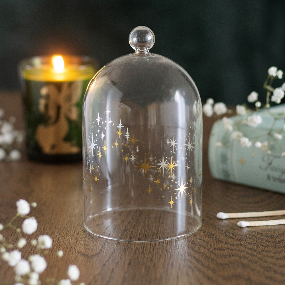 Stardust Glasglocke Lifestyle mit Kerze