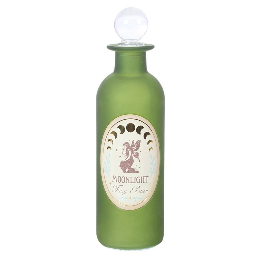Moonlight Fairy Potion Flasche frontal mit Stopfen
