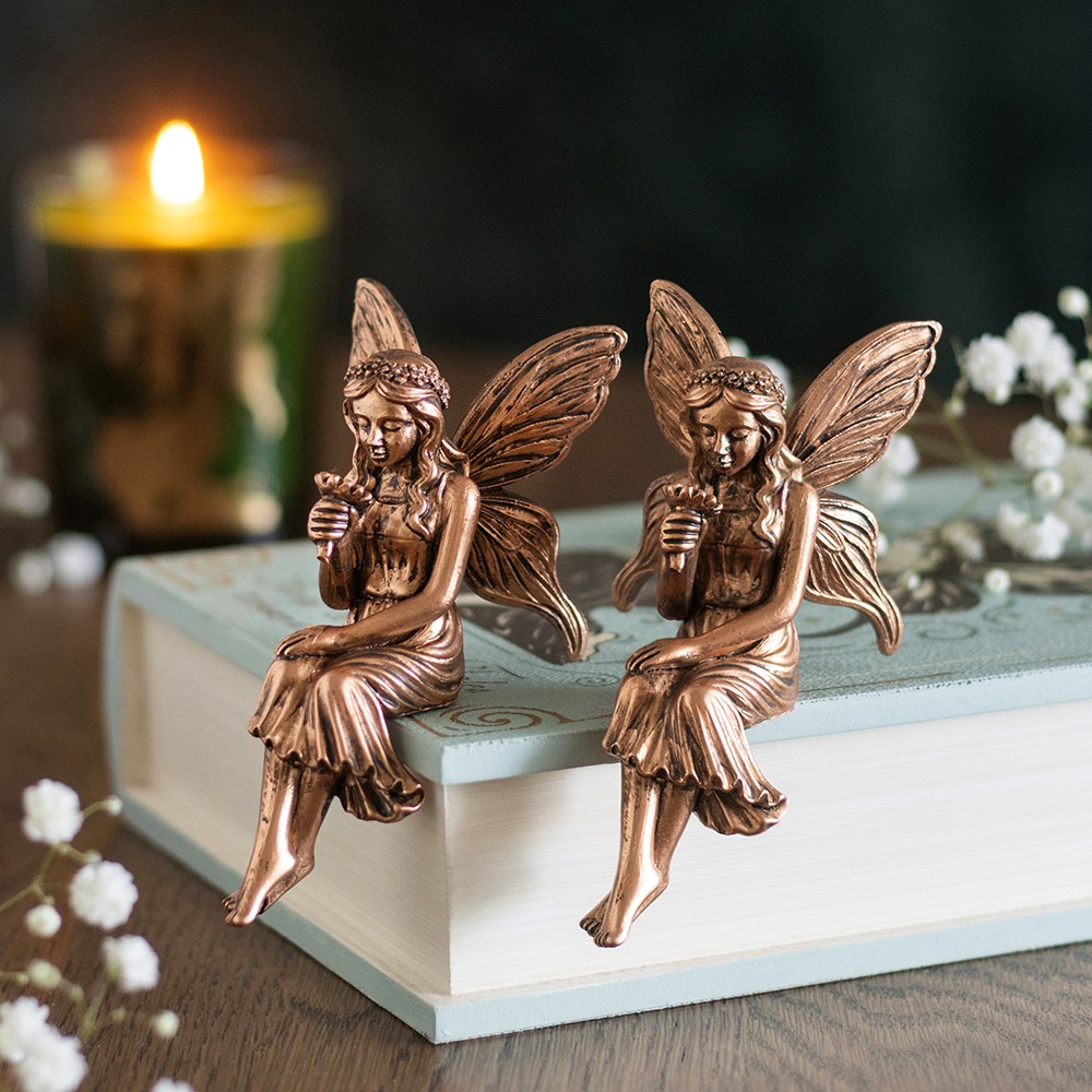 Fairy Sitzfiguren 2er-Set zusammen freistehend