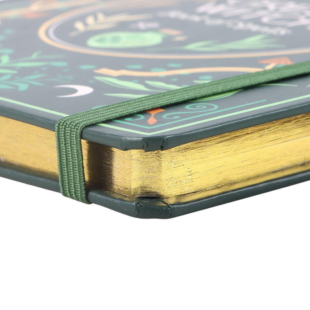 Hexen Tagebuch „Green Witch“ A5-Notizbuch