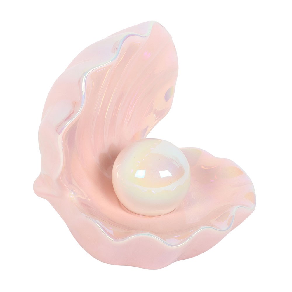 Schimmerde Schmuckschale offen Muschel rosa romantisch vintage Stil