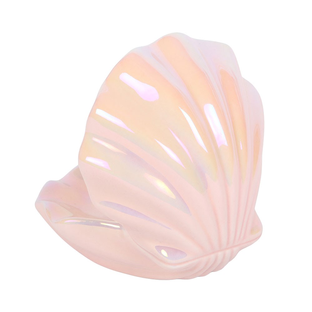 Schimmerde Schmuckschale offen Muschel rosa romantisch vintage Stil