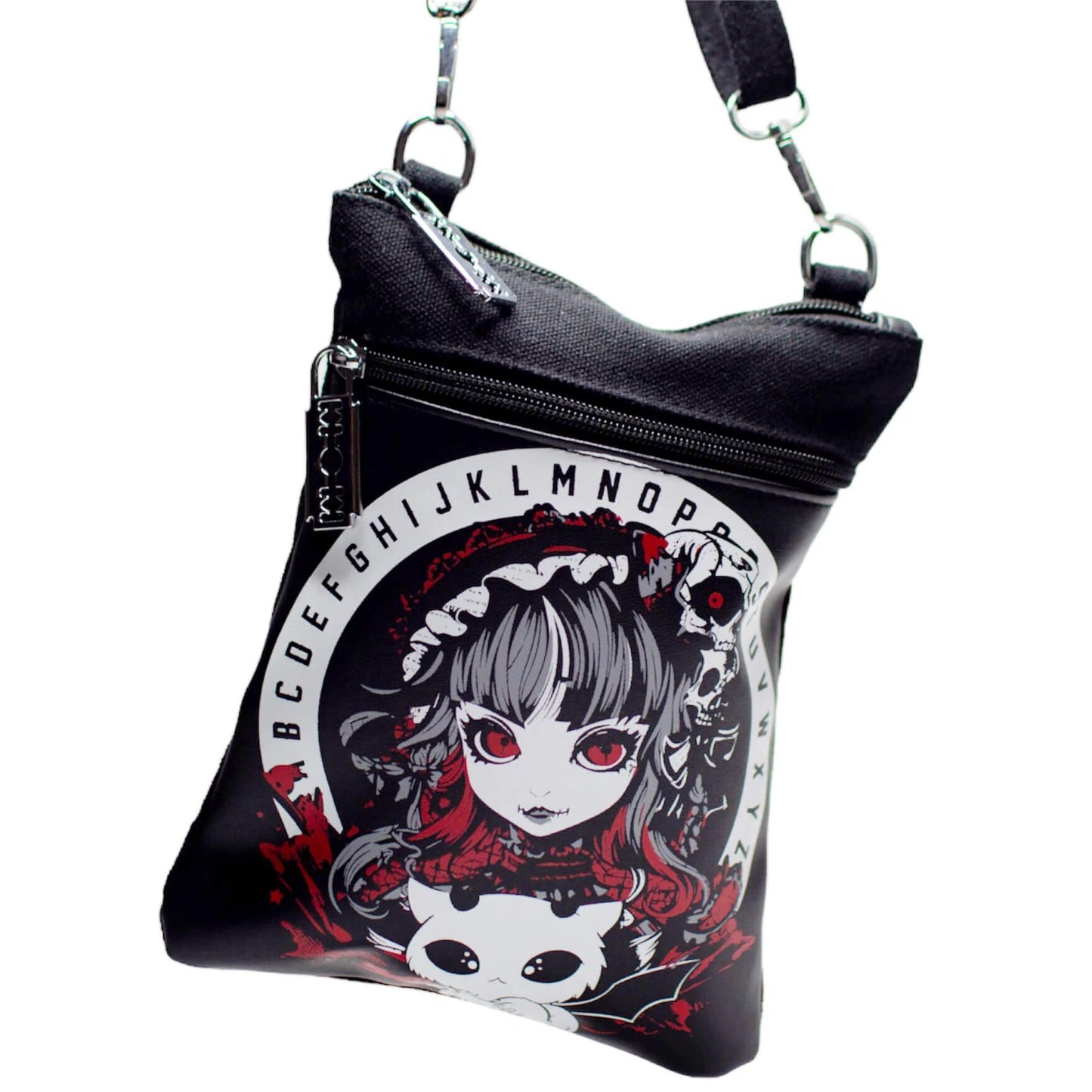 Ouija Demon Schultertasche Gothic Anime Schwarz Cupcake Cult