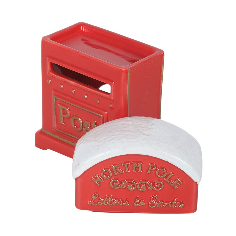 Duftlampe Weihnachten Post Frontansicht