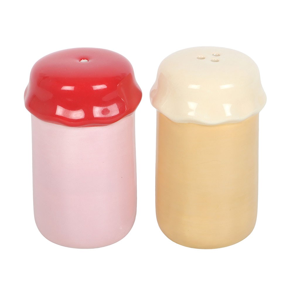 Peanut Butter and Jelly Salz- und Pfefferstreuer Set Kawaii