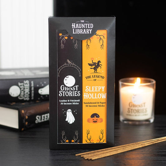 The Haunted Library Halloween Geister Räucherstäbchen Geschenkset
