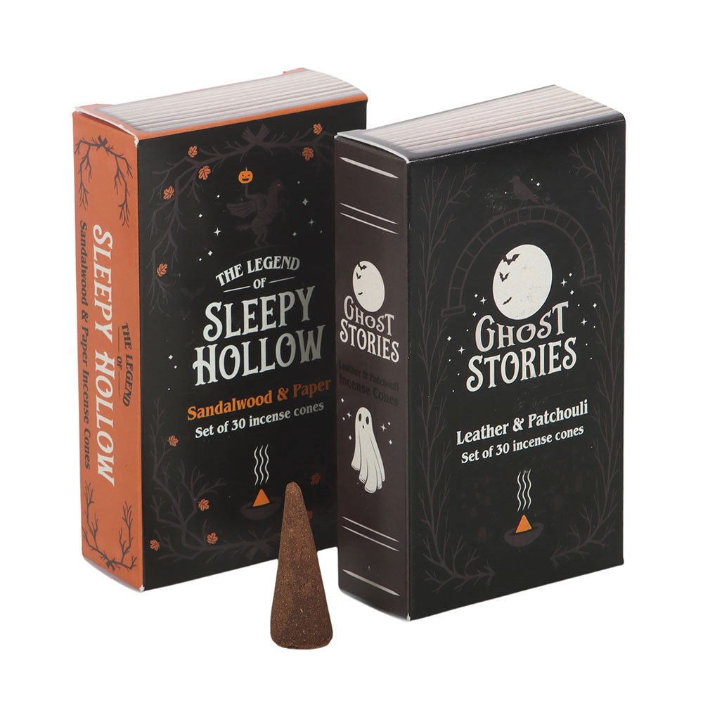 The Haunted Library Geister Räucherkegel Geschenkset Halloween