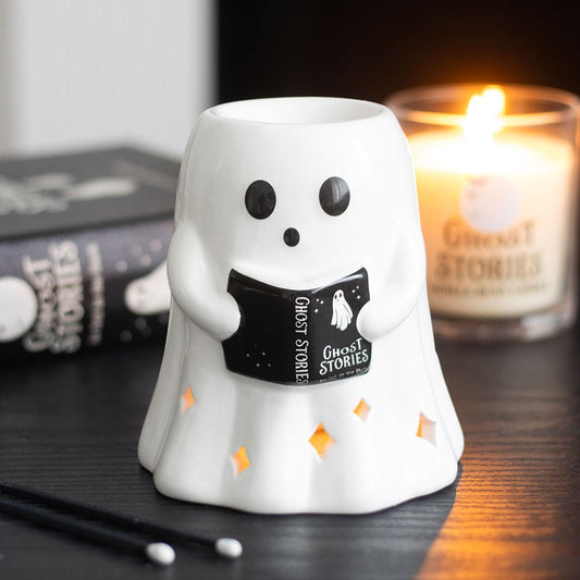 Ghost Stories Keramik Duftlampe – Geist mit Buch Halloween