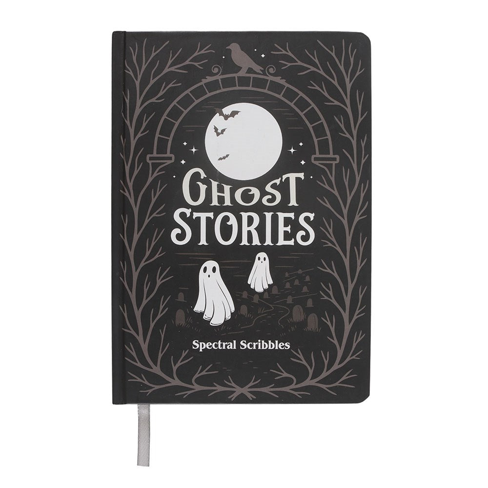 Ghost Stories Notizbuch – Spectral Scribbles - Halloween Geschenkidee