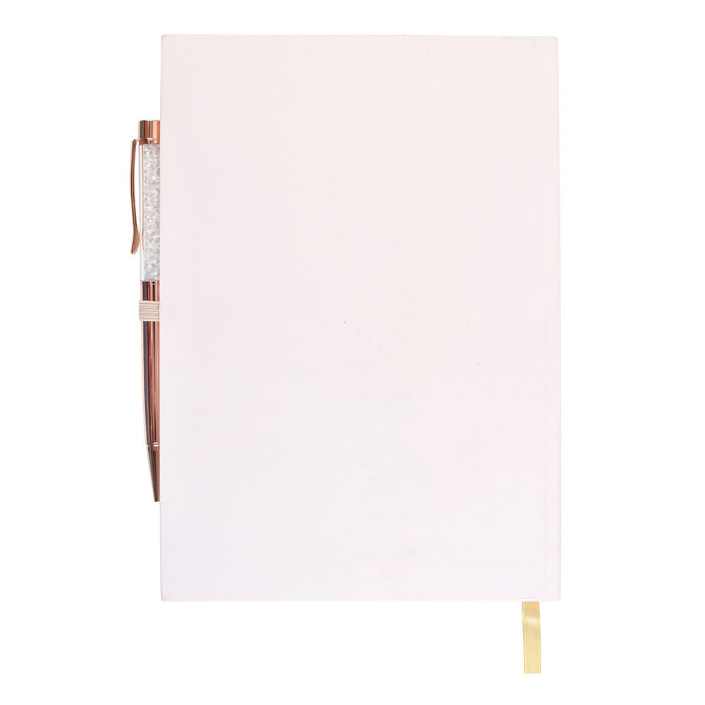 Daily Reflection Journal aufgeschlagen Innenseiten