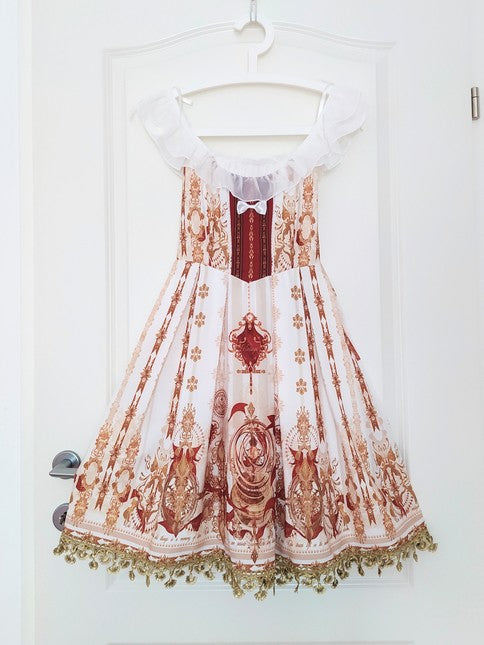 Chinesisches Lolita Kleid vintage Look im Barockstil neu