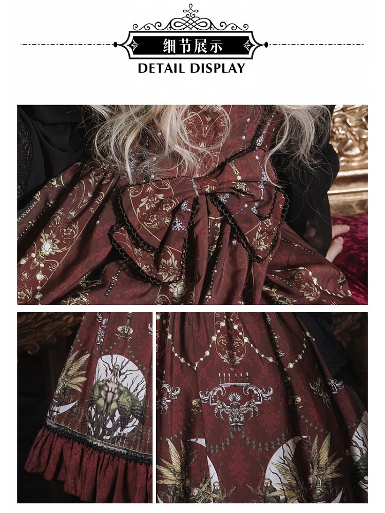 Gothic Lolita Kleid vintage Look "Altar of the moon"