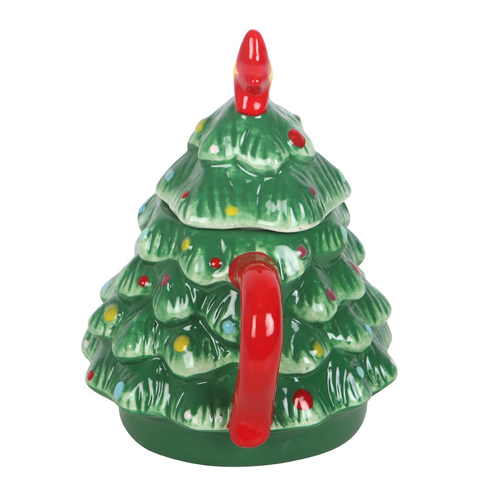 Nostalgische Tasse in 3D als Weihnachtsbaum