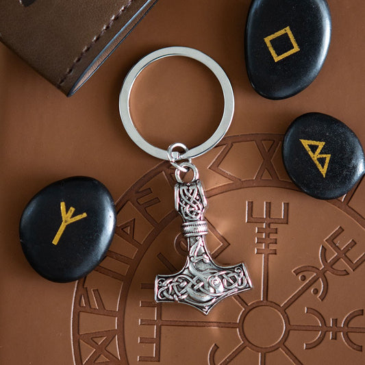 Thorshammer Schlüsselanhänger Mjölnir Wikinger Geschenk