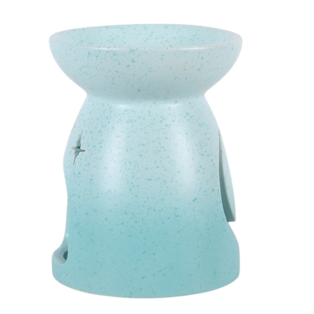 Pastel Skies Ceramic Oil Burner Mintblau – Rückseite