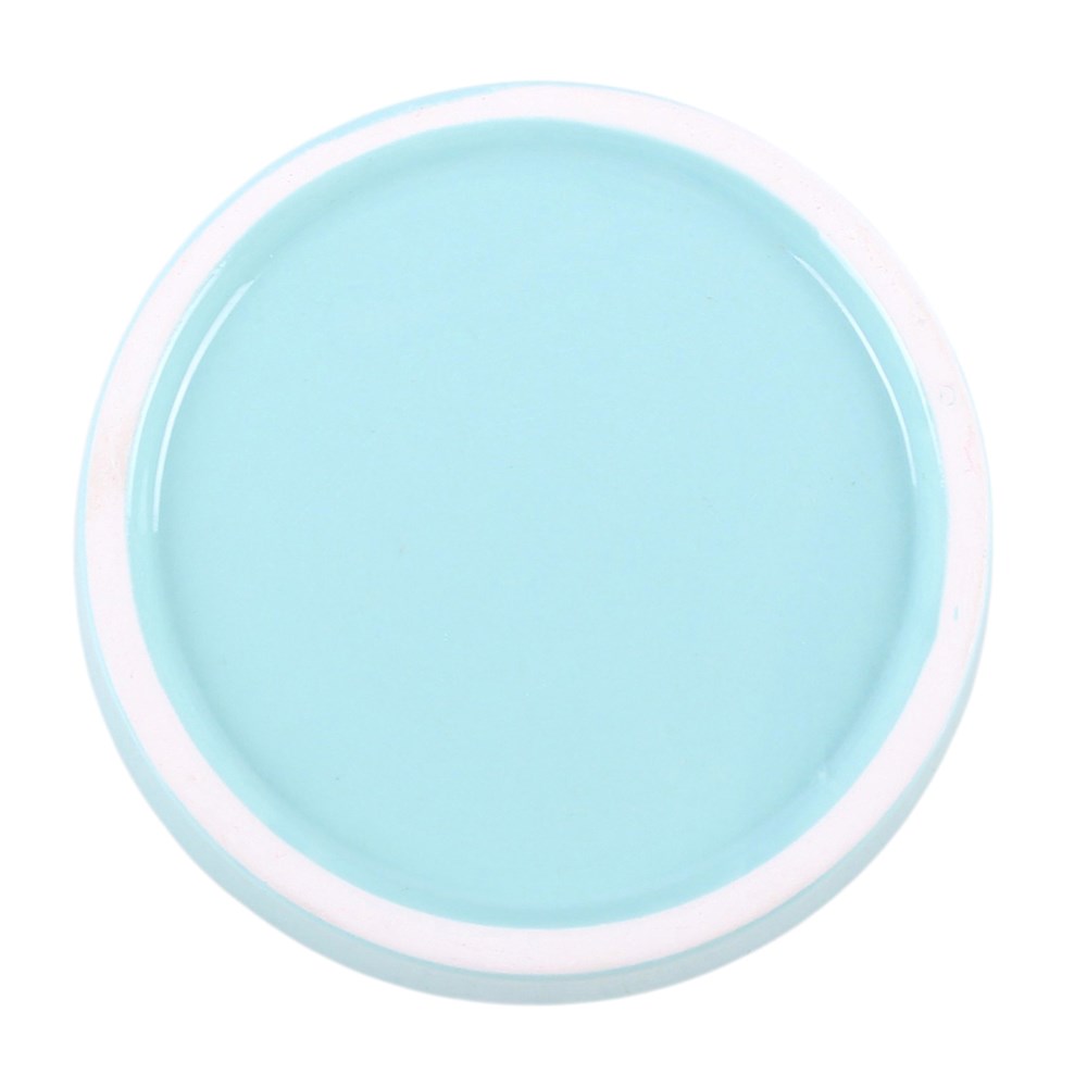 Pastel Moon & Sun Trinket Dish – Rückseite glatt mintblau