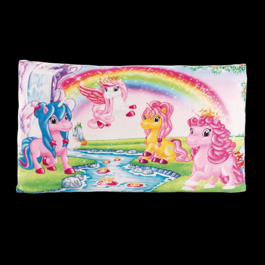 Süßes Rechteckiges Kissen Lissy PONY Einhorn