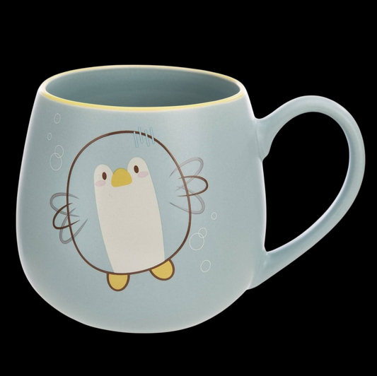 Mymochi Nici Tasse Faßbecher Pinguin Waddle "Oops" 400 ml