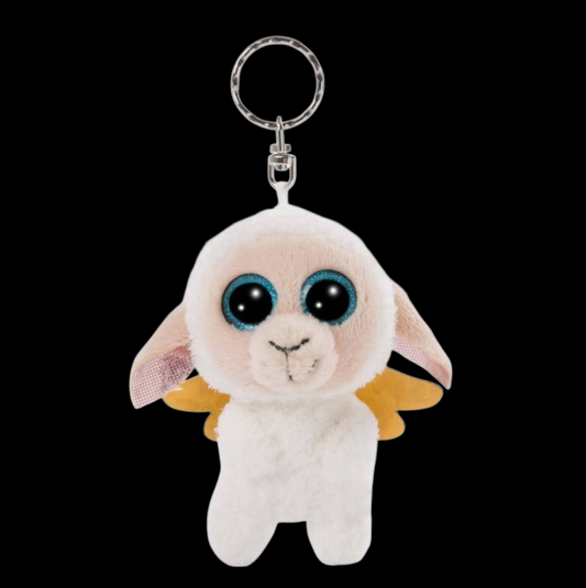 Nici Schlüsselanhänger kleiner Schutzengel Schaf Glowy